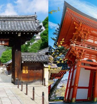 diferencias entre santuario y templo japon
