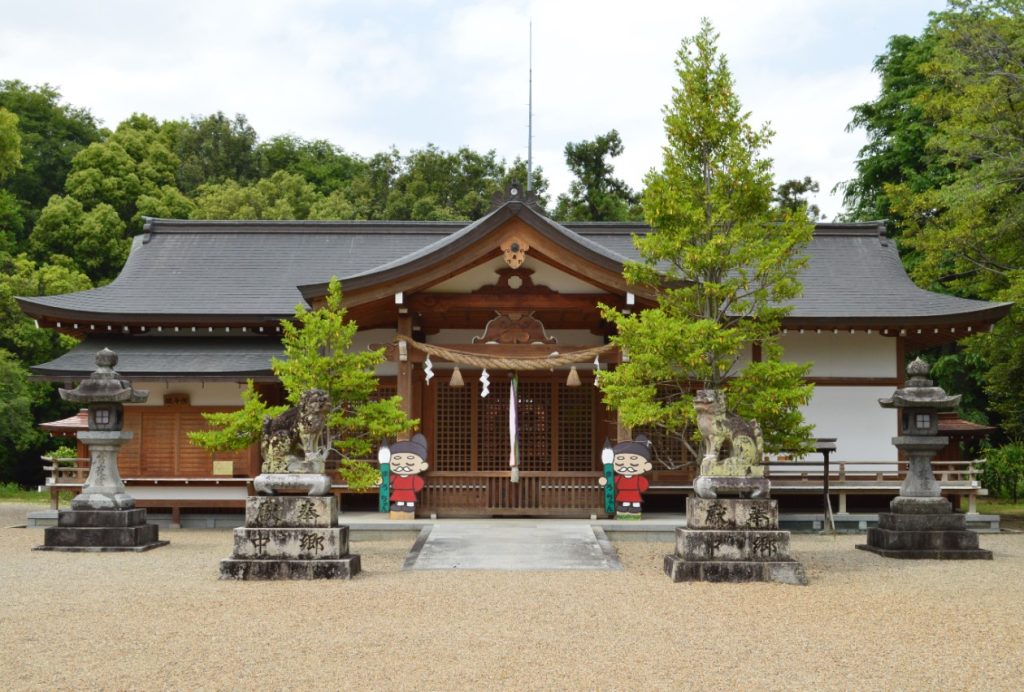 haiden en un santuario japones haiden en un santuario japones