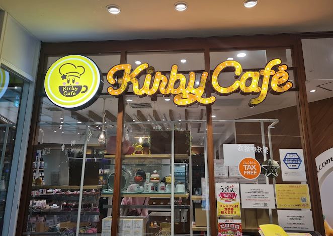 como reservar en kirby cafe japon