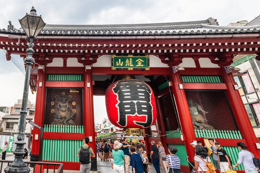 entrada templo sensoji japon