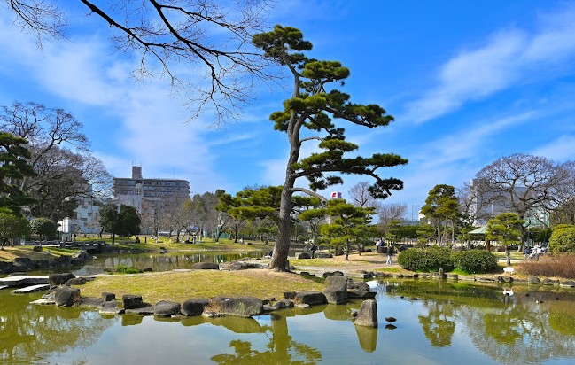 parque sumiyoshi en osaka japon parque sumiyoshi en osaka japon