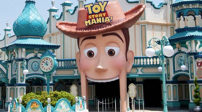 atraccion toy story mania disney sea