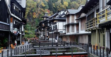 los pueblos onsen de japon