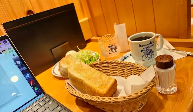 morning set komedas coffee tokyo morning set komedas coffee tokyo