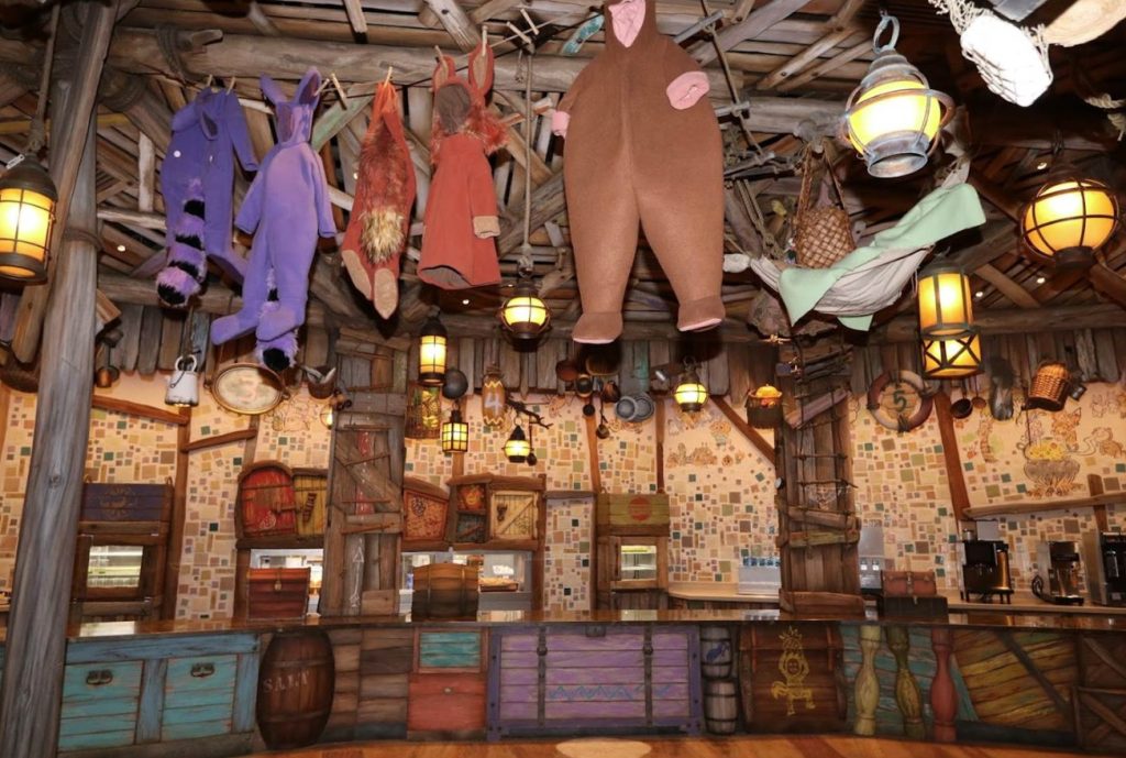 restaurante de peter pan en fantasy springs disneysea