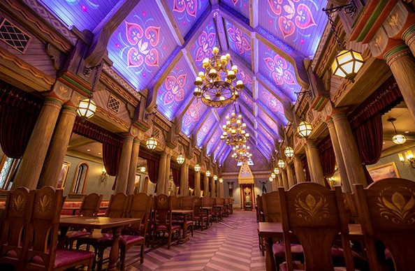 restaurante disneysea Royal Banquet of Arendelle