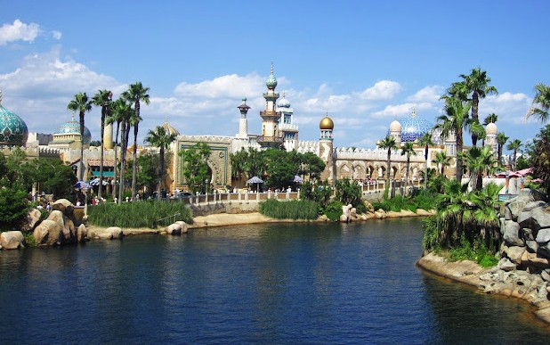 zona de aladin disneysea arabian