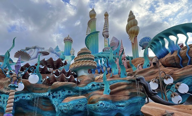 zona de la sirenita en disneysea