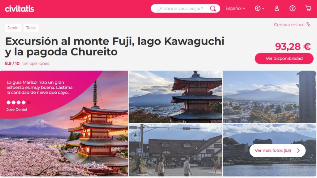 Tour guiado Monte Fuji español Civitatis