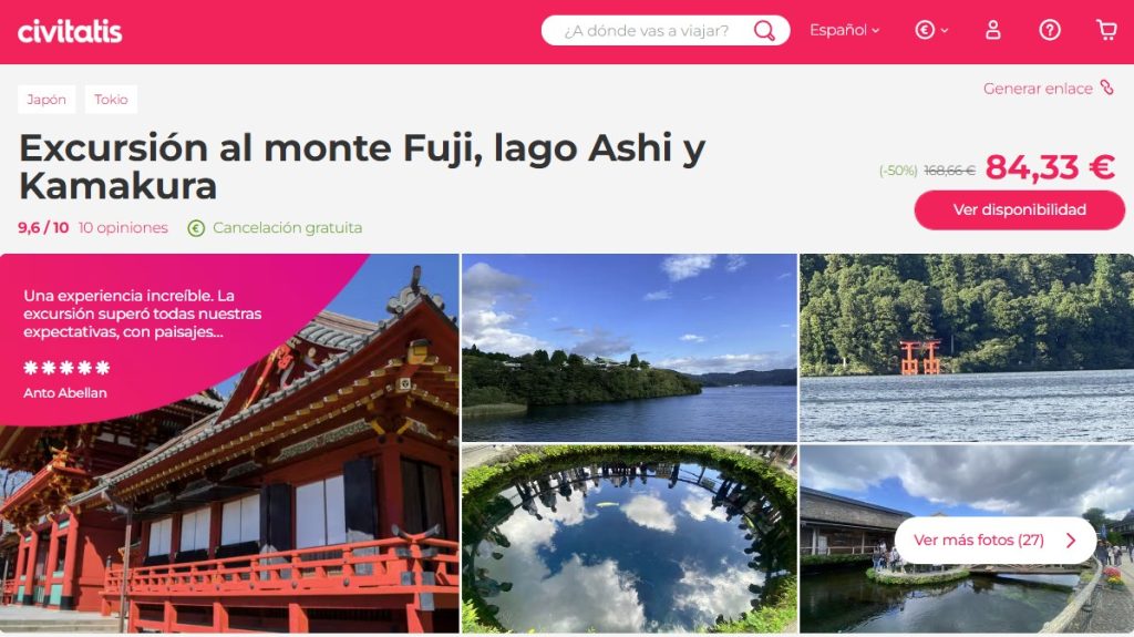 Tours Fuji día completo en español
