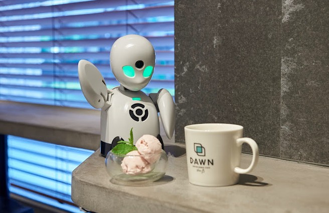 mejor cafeteria de robots en tokio