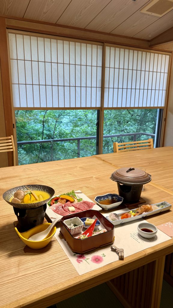 cena kaiseki en pueblo onsen japonalternativo