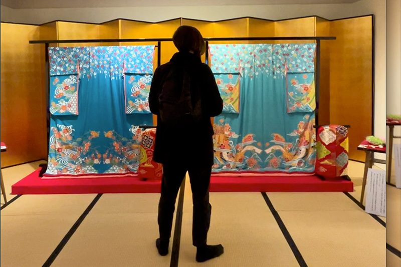 Museo geishas kimonos Museo geishas kimonos