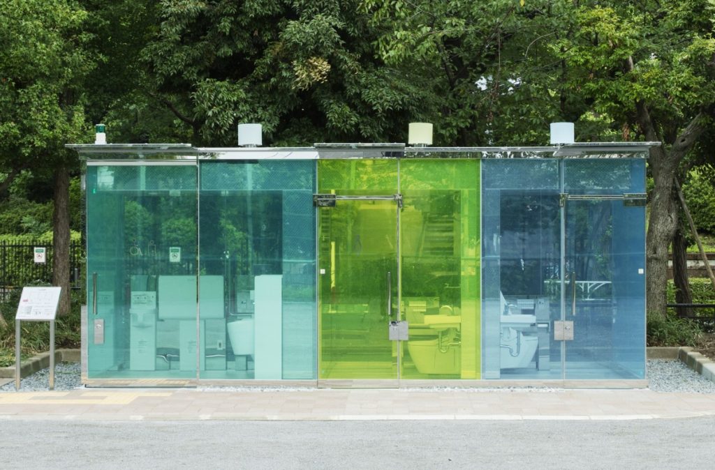 baños transparentes en tokio baños transparentes en tokio