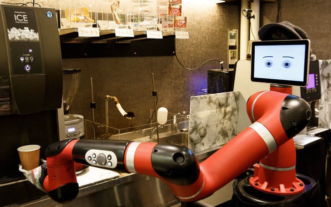 cafeterias con robots en tokio japon