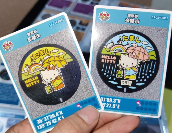 cartas de tapas alcantarillas sanrio cartas de tapas alcantarillas sanrio