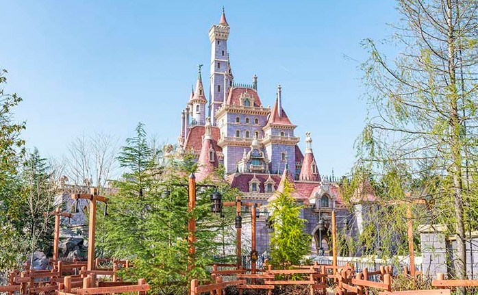 castillo de la bella y la bestia castillo de la bella y la bestia