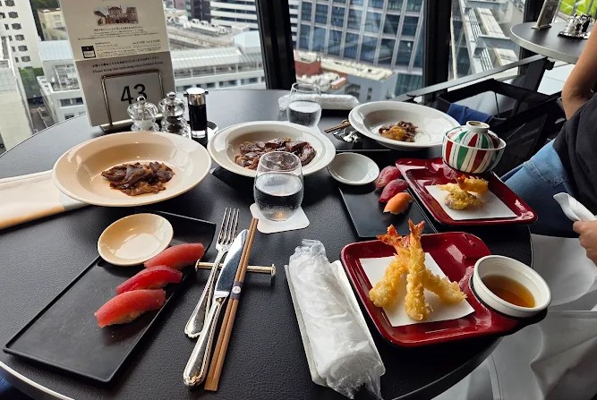 mejores buffet en tokio con vistas