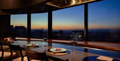 mejores hoteles con vistas en tokio