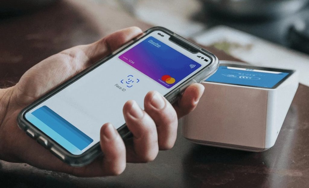 pagar con contactless en la app de revolut