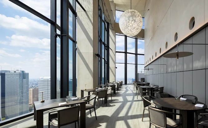 restaurantes con vistas en japon