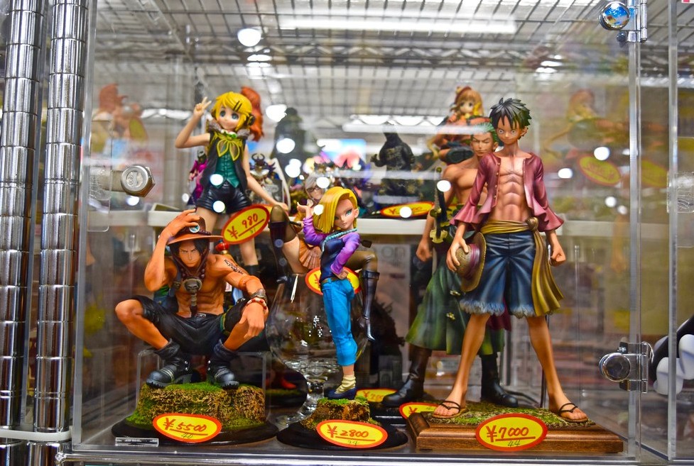 mejores tiendas de figuras en japon