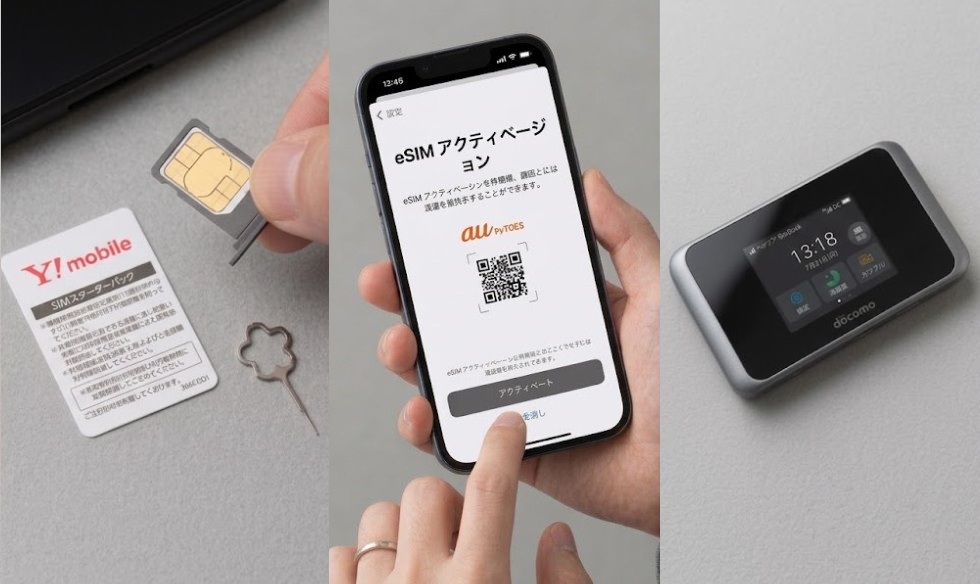 pocket wifi esim o sim para japon