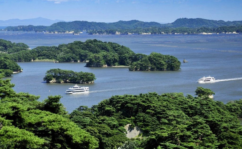 bahia de matsushima en japon