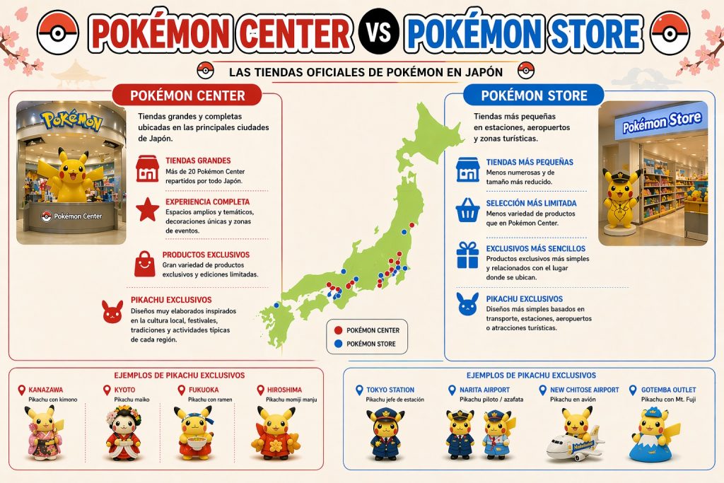 diferencias entre pokemon center y pokemon store diferencias entre pokemon center y pokemon store