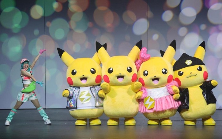 espectaculo de pikachu en tokio japon espectaculo de pikachu en tokio japon