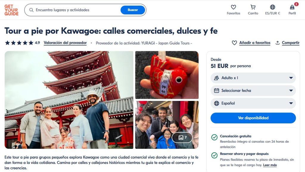 excursion a kawagoe en español desde tokio excursion a kawagoe en español desde tokio