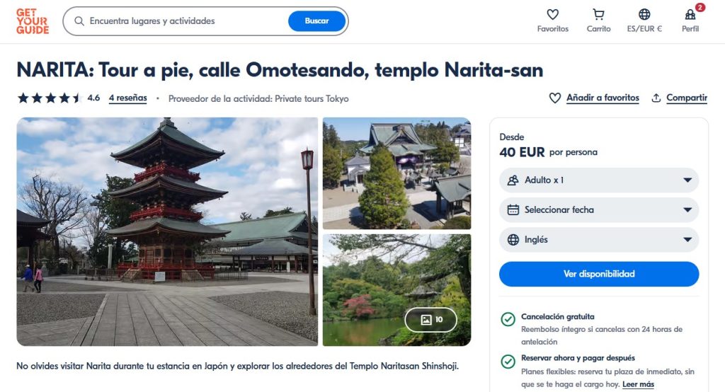 excursion de 1 dia a narita japon desde tokyo excursion de 1 dia a narita japon desde tokyo