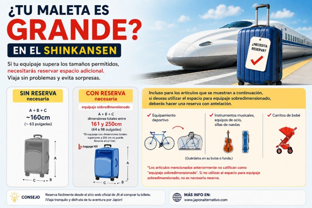 hay que reservar las maletas en el shinkansen hay que reservar las maletas en el shinkansen