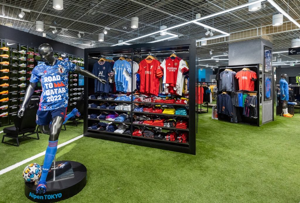 la tienda de deportes mas grande de tokio