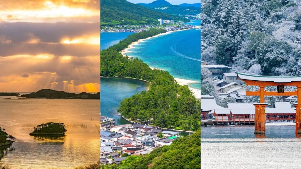 las 3 vistas mas bonitas de japon nihon sankei