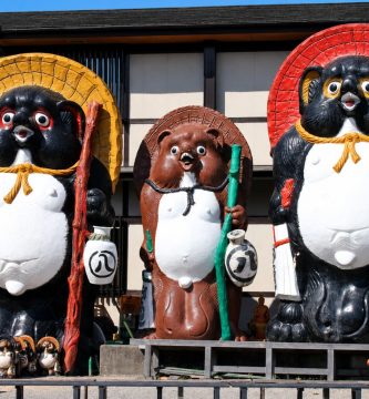 origen y significado de los tanuki japoneses