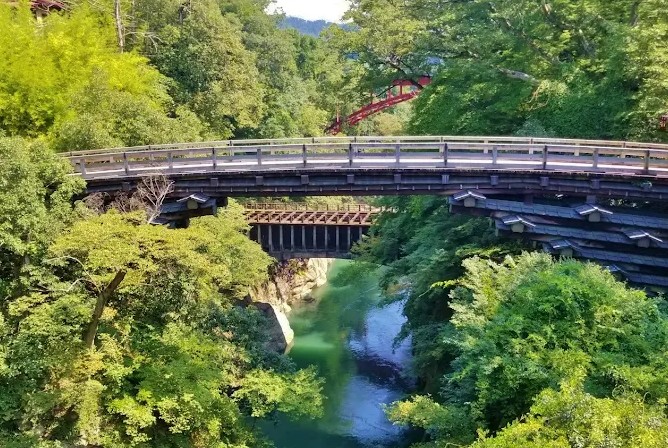 puente japones bonito naturaleza