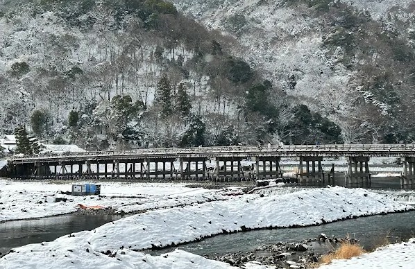 puentes nevados en japon