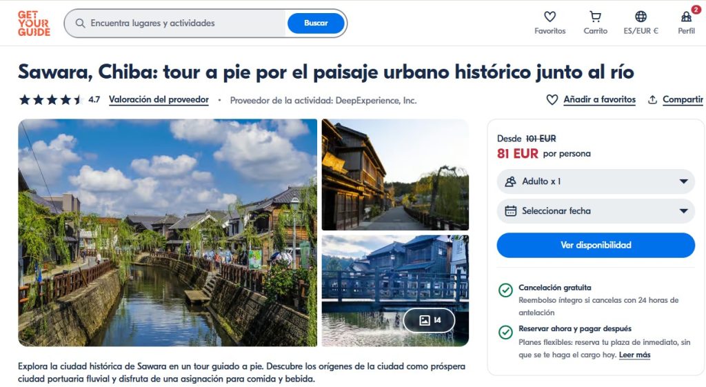 tour a sawara desde tokio getyourguide opiniones tour a sawara desde tokio getyourguide opiniones