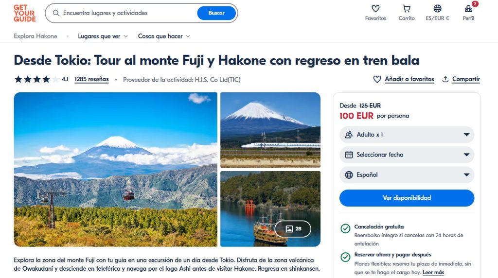 tour desde tokio al monte fuji hakone en español tour desde tokio al monte fuji hakone en español