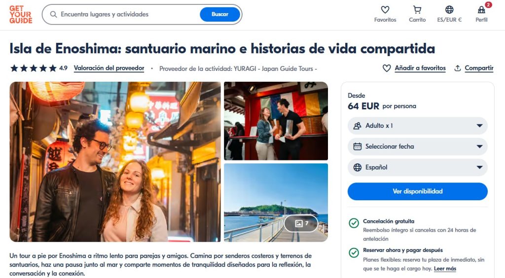 tour por enoshima en español tour por enoshima en español